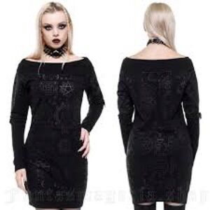 Killstar unholy sabbath sweater dress
